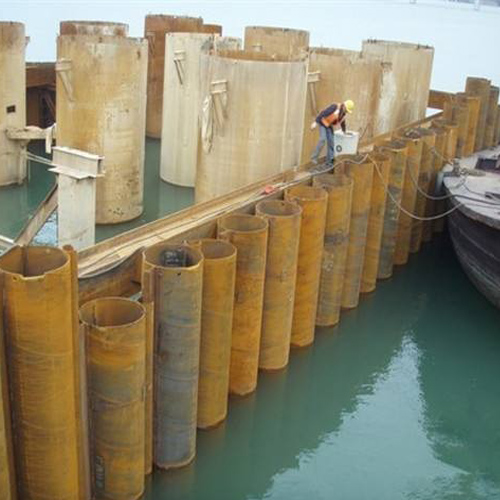 昆明钢护筒现场安装